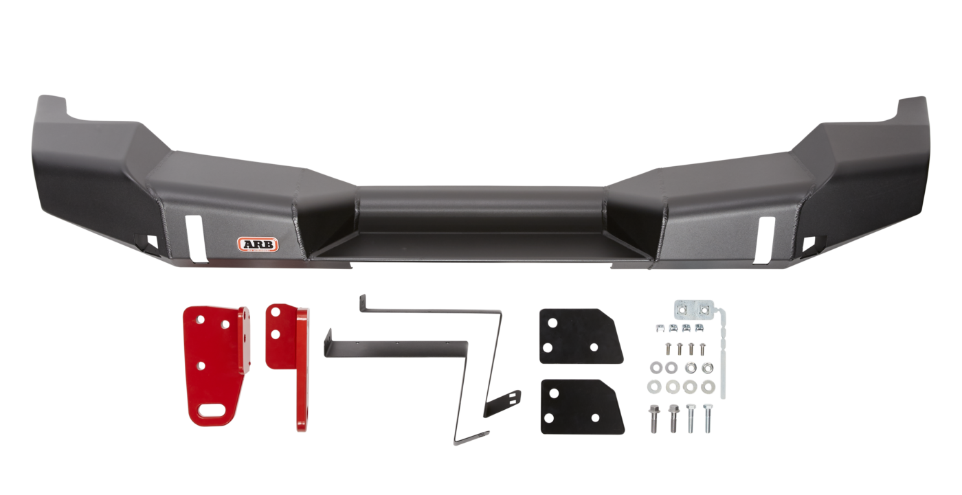 ARB rear bumper (textured black) for Jeep Wrangler JL - Trail Nomad