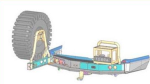 ARB spare wheel carrier (left) for Toyota and Nissan