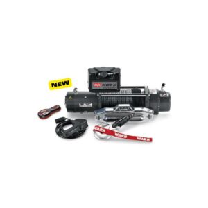 Warn winch 4x4 9.5 XDC S 12V 4300kgs spydura rope 24m /9.5mm (remote: wireless) (EU!)