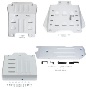 RIVAL Skidplate full kit (4 pcs) Isuzu D-Max