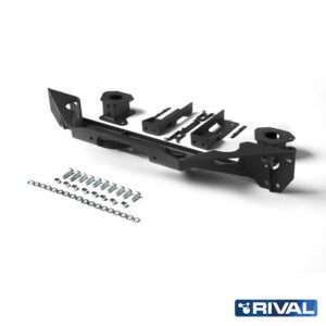 Rival Hidden winch mount for OEM bumper Nissan Navara